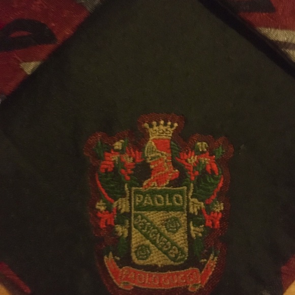 Italian Authentic Paolo Gucci Tie 100% Silk, Multi Color, perfect condition. - Picture 4 of 4